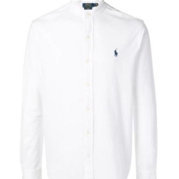 Ralph lauren mandarin collar Clearance